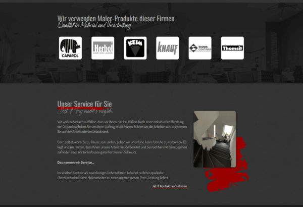 webdesign malermeister netzmaedchen koblenz 2
